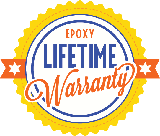 DC epoxy lifetime warranty seal